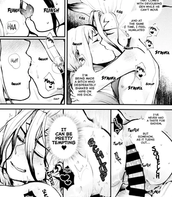 [Uso293 (Sasakure)] Te mo Ashi mo Denai ne – Dr.STONE dj [Eng] – Gay Manga sex 33