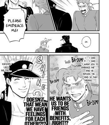 [Asabatrophy] I think it is fine to just like you – JoJo’s Bizarre Adventure dj [Eng] – Gay Manga sex 3