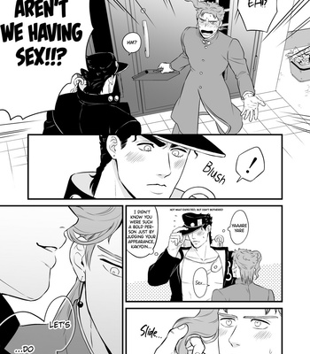 [Asabatrophy] I think it is fine to just like you – JoJo’s Bizarre Adventure dj [Eng] – Gay Manga sex 9