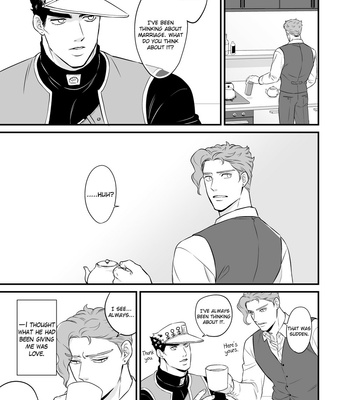 [Asabatrophy] I think it is fine to just like you – JoJo’s Bizarre Adventure dj [Eng] – Gay Manga sex 23