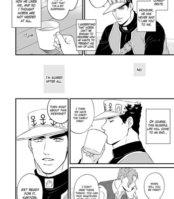 [Asabatrophy] I think it is fine to just like you – JoJo’s Bizarre Adventure dj [Eng] – Gay Manga sex 24