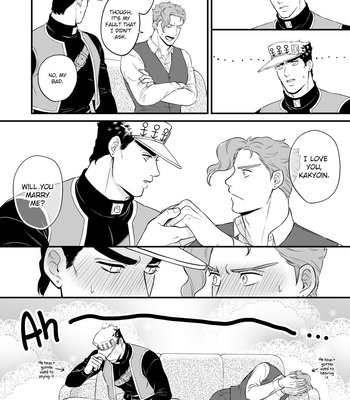 [Asabatrophy] I think it is fine to just like you – JoJo’s Bizarre Adventure dj [Eng] – Gay Manga sex 26