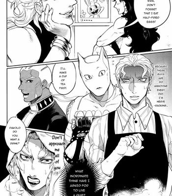 [Fakesi] Bosses living together – JoJo’s Bizarre Adventure dj [Eng] – Gay Manga sex 6