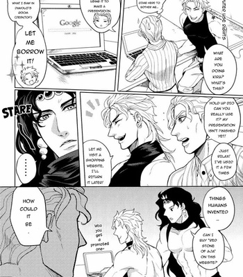 [Fakesi] Bosses living together – JoJo’s Bizarre Adventure dj [Eng] – Gay Manga sex 8