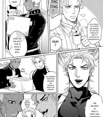 [Fakesi] Bosses living together – JoJo’s Bizarre Adventure dj [Eng] – Gay Manga sex 9