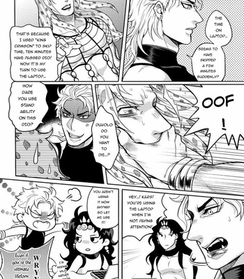 [Fakesi] Bosses living together – JoJo’s Bizarre Adventure dj [Eng] – Gay Manga sex 12