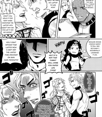 [Fakesi] Bosses living together – JoJo’s Bizarre Adventure dj [Eng] – Gay Manga sex 15