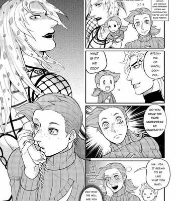 [Fakesi] Bosses living together – JoJo’s Bizarre Adventure dj [Eng] – Gay Manga sex 17