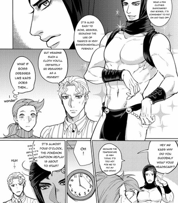 [Fakesi] Bosses living together – JoJo’s Bizarre Adventure dj [Eng] – Gay Manga sex 22