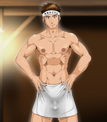 [Comagire (Kajima) Handsome Young Announcer, Secret Behind-The-Scenes Report From A Beautiful Skin Village! [Eng] – Gay Manga sex 32