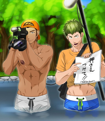 [Comagire (Kajima) Handsome Young Announcer, Secret Behind-The-Scenes Report From A Beautiful Skin Village! [Eng] – Gay Manga sex 16