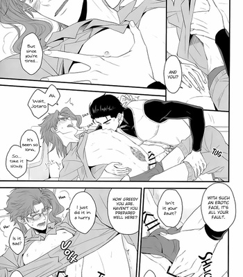 [Jakoten (Fumidzuki Nana)] My Sweet Home – JoJo’s Bizarre Adventure dj [Eng] – Gay Manga sex 10