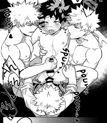 [hinakichi] Four Kacchans and Me – My Hero Academia dj [Eng] – Gay Manga sex 24