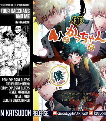 [hinakichi] Four Kacchans and Me – My Hero Academia dj [Eng] – Gay Manga sex 34
