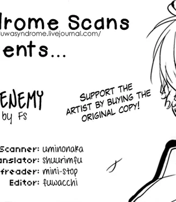 Gay Manga - [Fs (Fujisawa)] Kuroko no Basuke dj – Perfect Enemy [Eng] – Gay Manga