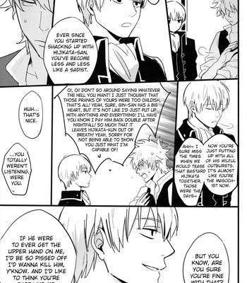 [Snail/ Ake] HOLDING – Gintama dj [Eng] – Gay Manga sex 14