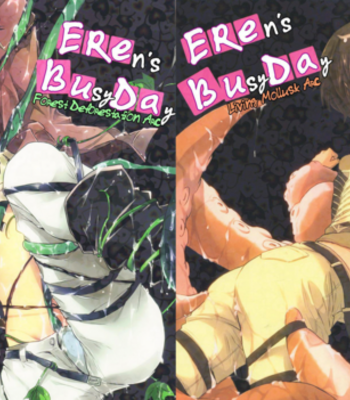 [Yu Reika (Tsumugi)] Eren-kun no Tabou na Ichinichi | Eren’s Busy Day – Shingeki no Kyojin dj [Eng] – Gay Manga thumbnail 001