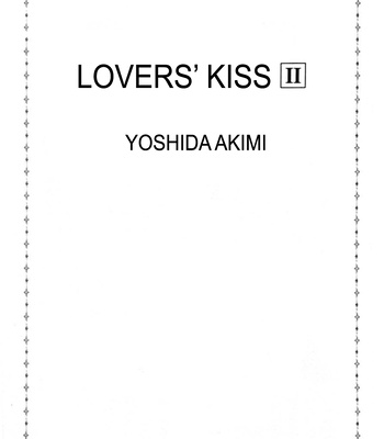 [YOSHIDA Akimi] Lovers’ Kiss – Vol.02 [Eng] – Gay Manga sex 3