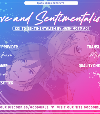 [HASHIMOTO Aoi] Koi to Sentimentalism (update c.oneshot 3+4) [Eng] – Gay Manga sex 166