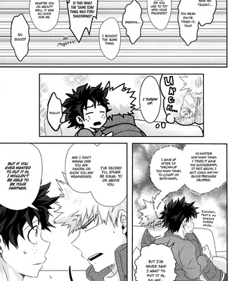 [rinta] Super Stoic Darling!! FA – My Hero Academia dj [Eng] – Gay Manga sex 19