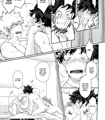 [rinta] Super Stoic Darling!! FA – My Hero Academia dj [Eng] – Gay Manga sex 35