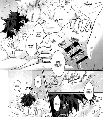 [rinta] Super Stoic Darling!! FA – My Hero Academia dj [Eng] – Gay Manga sex 40