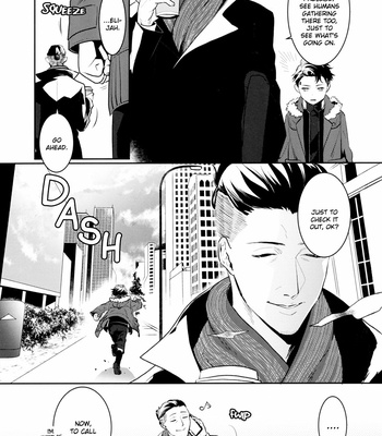 [Saginada] Detroit: Become Human dj – 0.xx no Kyouzonritsu [Eng] – Gay Manga sex 16