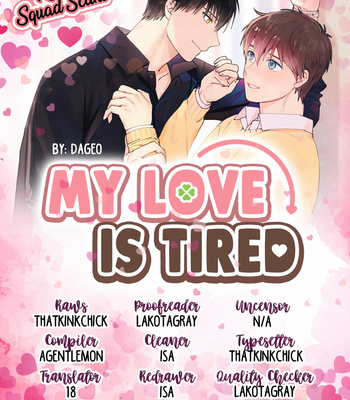 [Dageo] My Love Is Tired (c.0) [Eng] – Gay Manga thumbnail 001