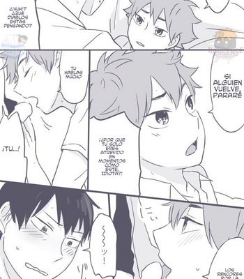 [Kapuchirio] You Mustn’t Deprive Him of Candy – Haikyuu!! dj [Esp] – Gay Manga sex 10