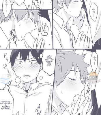 [Kapuchirio] You Mustn’t Deprive Him of Candy – Haikyuu!! dj [Esp] – Gay Manga sex 8