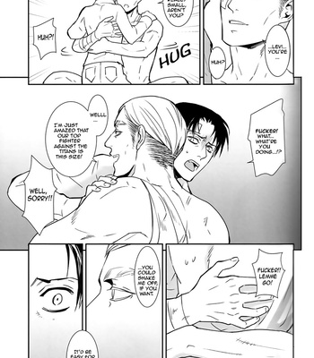 [Sable. (SAGAWA Miku)] Shingeki no Kyojiin dj – Sentou Goya [Eng] – Gay Manga sex 11