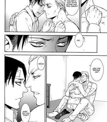 [Sable. (SAGAWA Miku)] Shingeki no Kyojiin dj – Sentou Goya [Eng] – Gay Manga sex 12