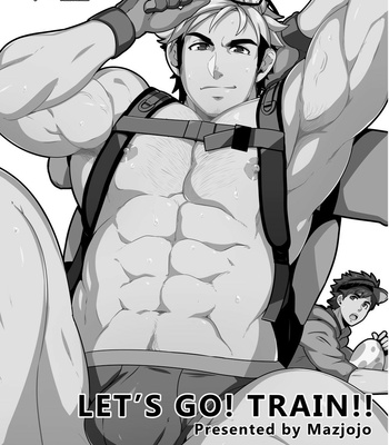 [Mazjojo] Let’s go! Train!! – Pokemon Go dj [JP] – Gay Manga sex 2
