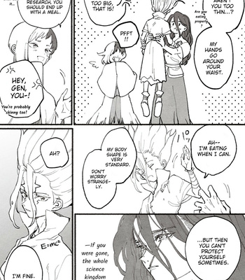 [Mashima] Always, I’ll care – Dr. Stone dj [Eng] – Gay Manga sex 4