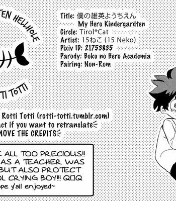 [TirolCat 15 Neko] – Boku no Takahide Youchien- Boku no Hero Academia [Esp] – Gay Manga sex 29