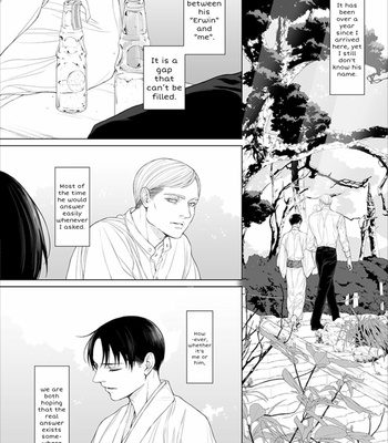 [Shounen Kouraku/twoframe] Yonakiuguisu – Attack on Titan dj [Eng] – Gay Manga sex 10