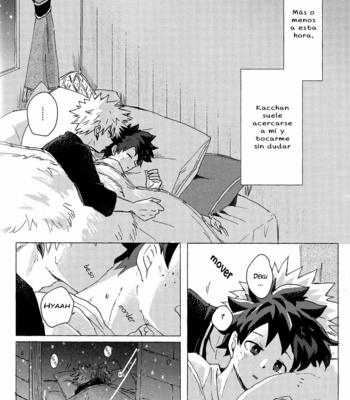 [mipple] Kitto Suttekina koi no iro (Seguramente el amor tiene un bonito color) – My Hero Academia dj [Esp] – Gay Manga sex 16