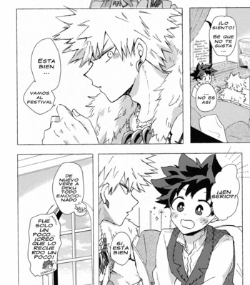 [mipple] Kitto Suttekina koi no iro (Seguramente el amor tiene un bonito color) – My Hero Academia dj [Esp] – Gay Manga sex 26