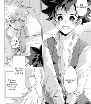 [mipple] Kitto Suttekina koi no iro (Seguramente el amor tiene un bonito color) – My Hero Academia dj [Esp] – Gay Manga sex 50