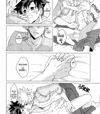 [mipple] Kitto Suttekina koi no iro (Seguramente el amor tiene un bonito color) – My Hero Academia dj [Esp] – Gay Manga sex 54