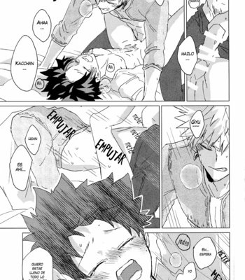 [mipple] Kitto Suttekina koi no iro (Seguramente el amor tiene un bonito color) – My Hero Academia dj [Esp] – Gay Manga sex 55
