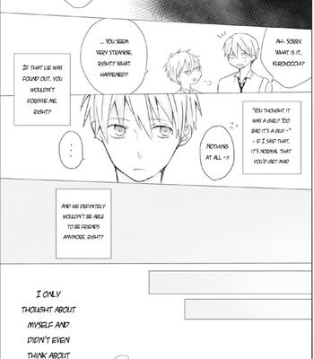 [Saeki] Letters from Mr. Unknown – Kuroko no Basket dj [ENG] – Gay Manga sex 20
