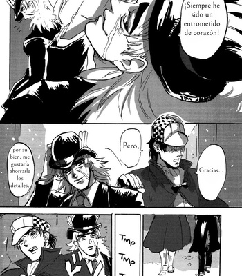 [Shippo to Kiseri/ Kotobukimaru] In A Lamp Black Town – JoJo dj [Esp] – Gay Manga sex 12