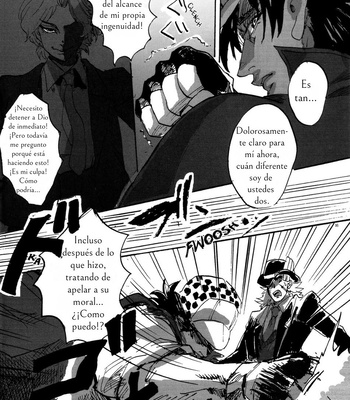 [Shippo to Kiseri/ Kotobukimaru] In A Lamp Black Town – JoJo dj [Esp] – Gay Manga sex 16