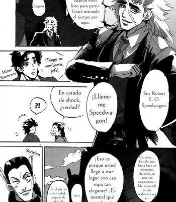 [Shippo to Kiseri/ Kotobukimaru] In A Lamp Black Town – JoJo dj [Esp] – Gay Manga sex 7