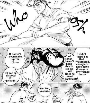 [Mochitanini] Fugo mura OVA no sukima o mōsō suru Jo – JoJo dj [Eng] – Gay Manga sex 8