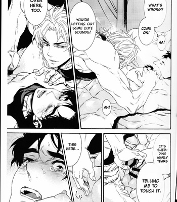 [Apartment] About the Night – JoJo’s Bizarre Adventure dj [Eng] – Gay Manga sex 9