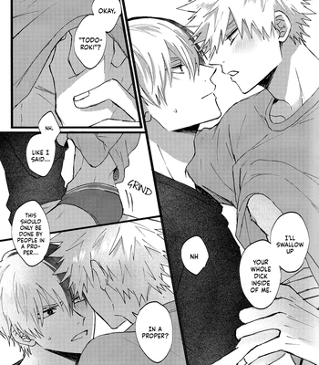 [Geranium (Kei) & Mimimi (Nono)] My Hero Academia dj – SHUFFLE! [ENG] – Gay Manga sex 27