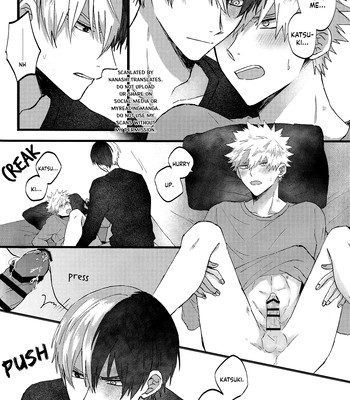 [Geranium (Kei) & Mimimi (Nono)] My Hero Academia dj – SHUFFLE! [ENG] – Gay Manga sex 34