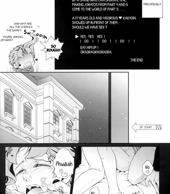 [Hirasyain] 3P – JoJo’s Bizarre Adventure dj [Eng] – Gay Manga sex 3
